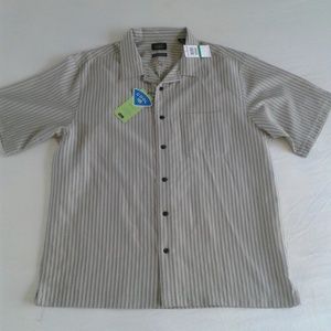 Men's Haggar L/XL Wrinkle Free Shirt